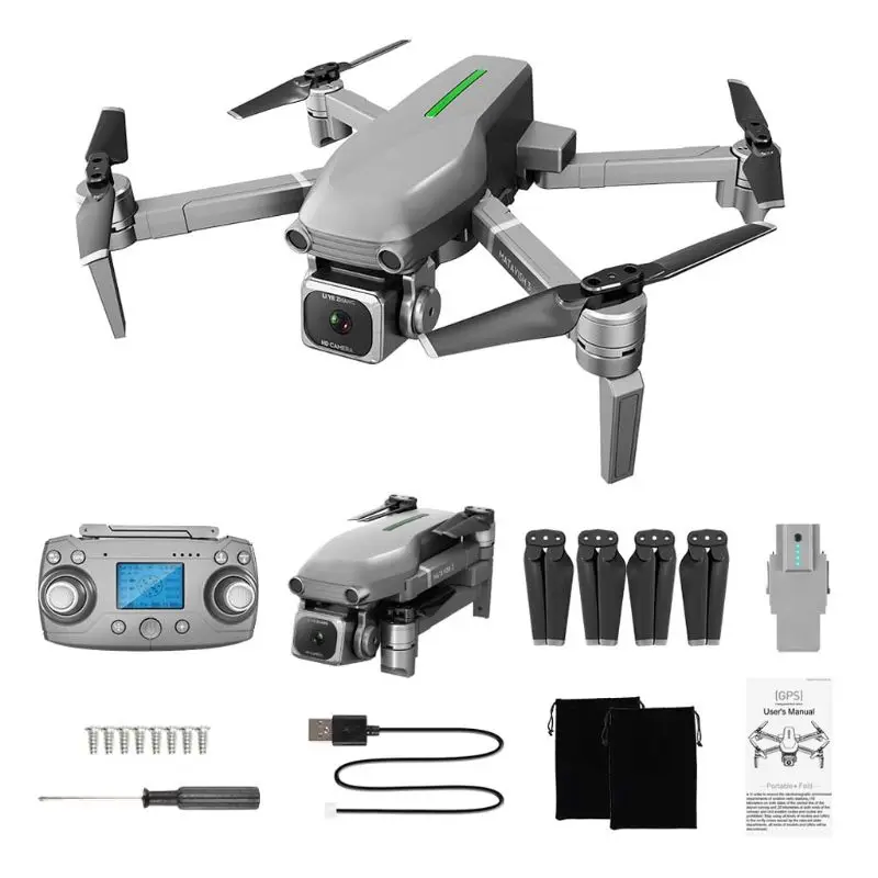 

Foldable Quadcopter Drone with 4K Camera RC 2.4GHz WiFi GPS Helicopter Hover