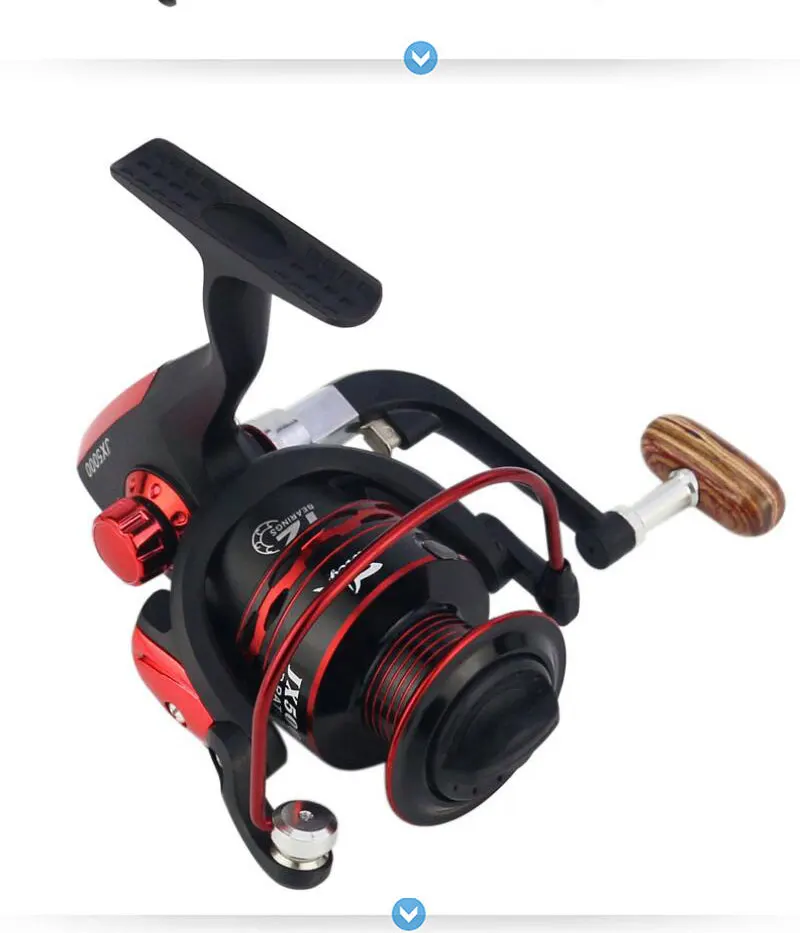 Esferas de Rolamento Acessórios para Pesca Molinete para Pesca com 12 5.5:1 1000-7000series 8 Molinete para pesca com 12 esferas de