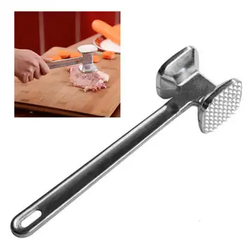 

New Stainless Steel Hammer Meat Mallet Tenderizer Steak Beef Pork Chicken Hammer Kitchen Hammer Meat Tool