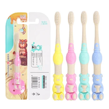 

Hot Baby Toothbrush Baby Soft Safety Bristles Cute Cartoon Children Toothbrush Baby Kids Dental Oral Hygiene Care