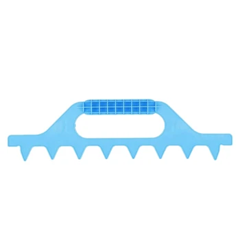 

7 Frame Hive Spacer Bee Hive Frame Spacing Tool Beekeeping Equipment Plastic Apiculture Accessories(Blue 7 Frame)