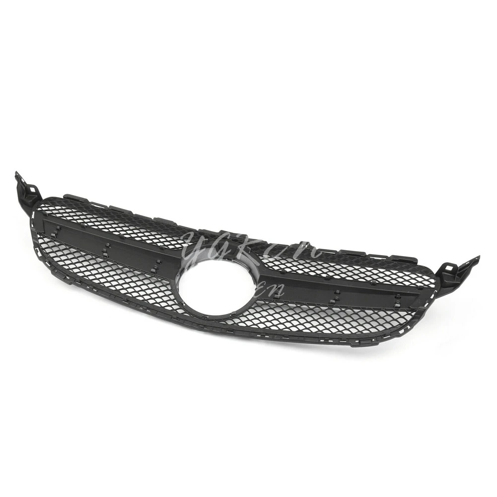 Передняя решетка решетки для Mercedes Benz C class W205 C200 C250 C300 C350- без камеры