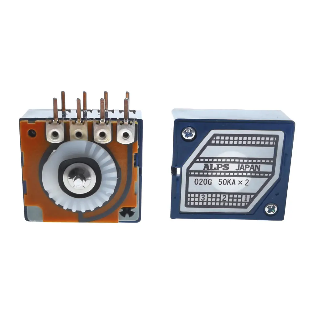 3 шт. RK27 8PIN Горячее предложение Япония ALPS RK271 50K 100K цветок с фокусным расстоянием 25
