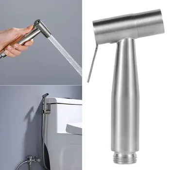 

Hand Held Bidet Faucet Sprayer Stainless Steel Handheld Bidet Spray Shower Toilet Sprayer Gun for Bathroom Cleaning Shower Hose
