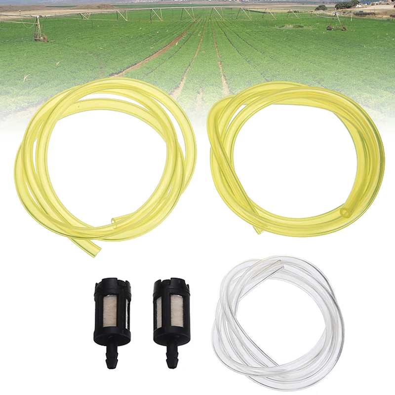 5pcs Strimmer Chainsaw Fuel Line Pipe and Filter Kit For Strimmers Chainsaws Tool Parts