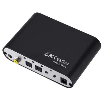 

5.1 Channel Dts Dolby/Ac-3 Audio Decoder Digital Fiber/Coaxial To Analog Rca Lotus Head Audio Decoder