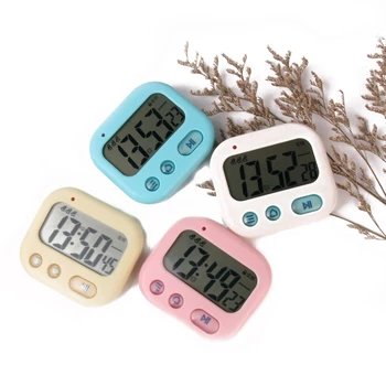 

Smart Small Alarm Clock Night Light Digital Timer Silent Led Alarm Clock Calendar Battery Vibration Zegary Desk Decor AE50AC