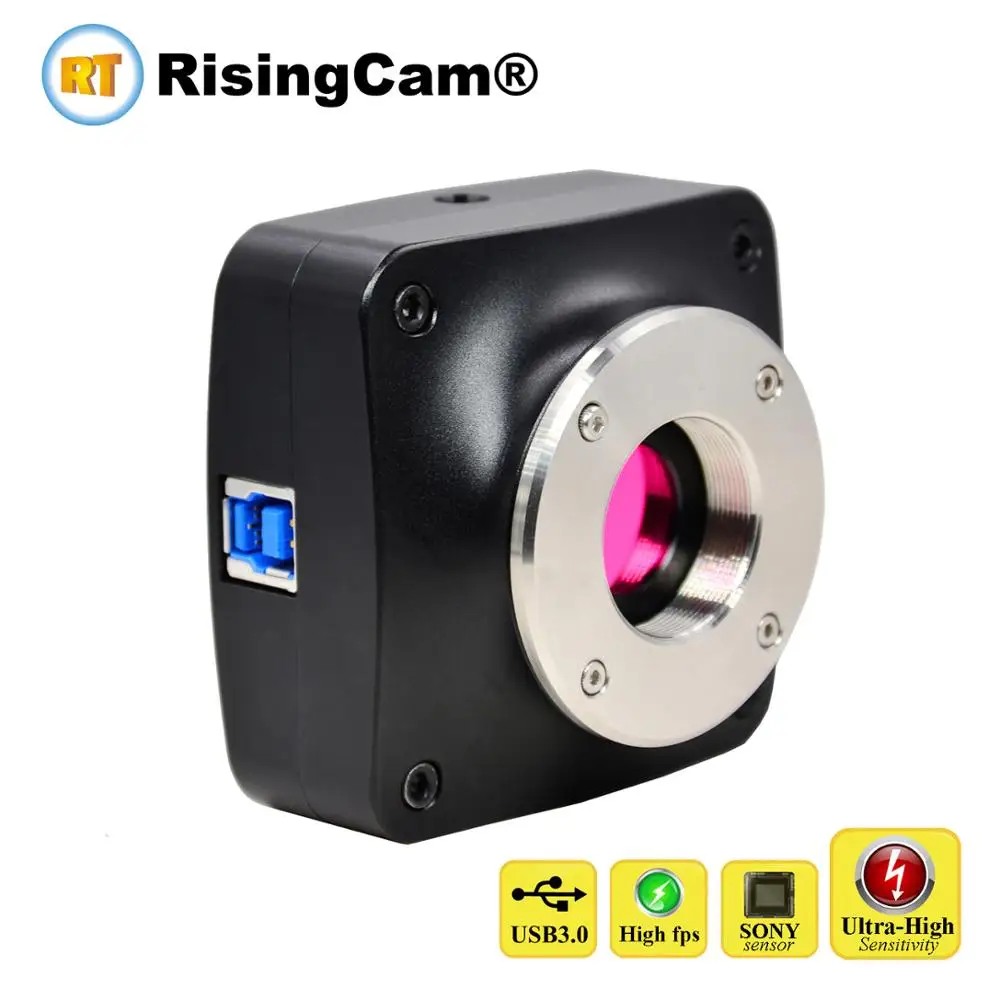 초고감도 디지털 현미경 카메라,  imx678 1/1.8 인치 센서, 생물 암야장 형광, USB3.0, 70fps, 8.3MP