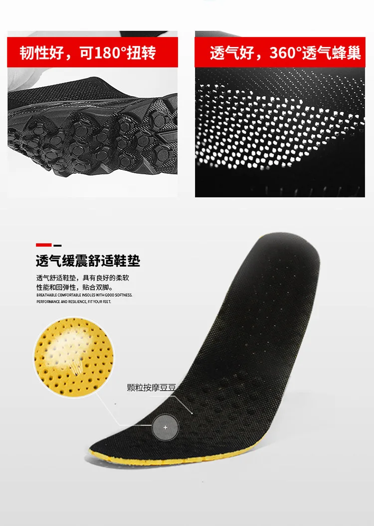 Summer New Style Middle-aged Walking Shoes Punched Sheet Fly Woven Safety Shoes Middle-aged Sports Unisex Shoes Lightweight Runn