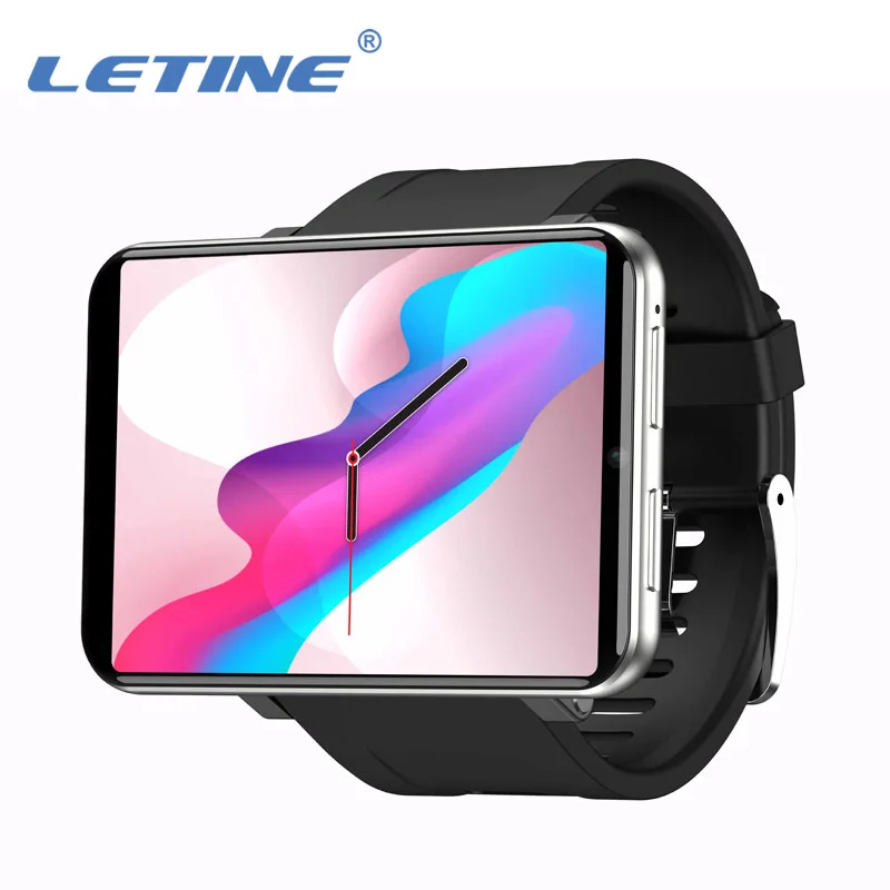  LETINE 4G 2.86 Inch Screen Smart Watch Android 7.1 3GB 32GB 5MP Camera 480*640 Resolution 2700mah B