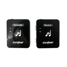 

Cuvave WP-10 2.4G Wireless Earphone Monitor Rechargeable Transmitter Receiver Support Stereo Mono and Phone Recording Function