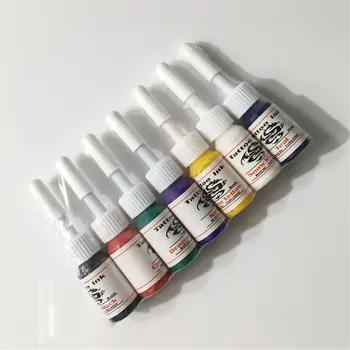 

5 ml Color S 20/7 Colors Set Tattoo Ink Pigment For Permanent Makeup Easy To Wear Body Arts Paints Tattoo Art Beauty Tool