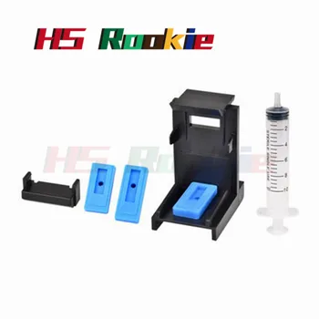 

Universal DIY CISS Ink Cartridge Clamp Absorption Clip Pumping Ink Refill Tool With 10ML Syringe Needles Kits For Epson Canon HP