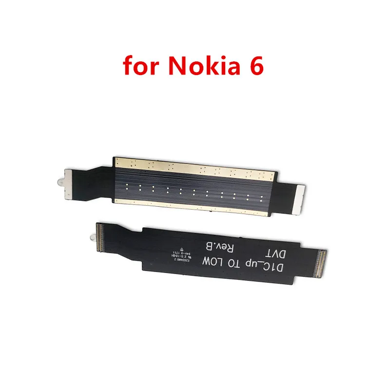 Материнская плата для Nokia 6 гибкий кабель материнская подключения ЖК-кабеля