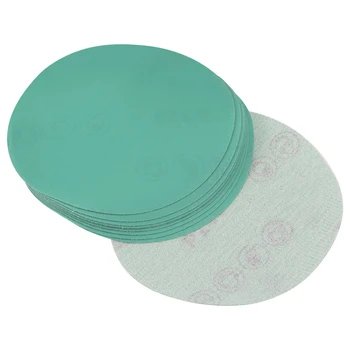 

uxcell 10Pcs 5 Inch Hook and Loop Sanding Discs Polyester Film Abrasive for Car Wood Metal Sanding polishing painting etc.