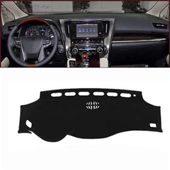 

SJ Car Inner Auto Dashboard Cover Dashmat Pad Carpet Sun Shade Dash Board Cover Fit For Toyota Alphard 2010 2011 2012-2014 2015