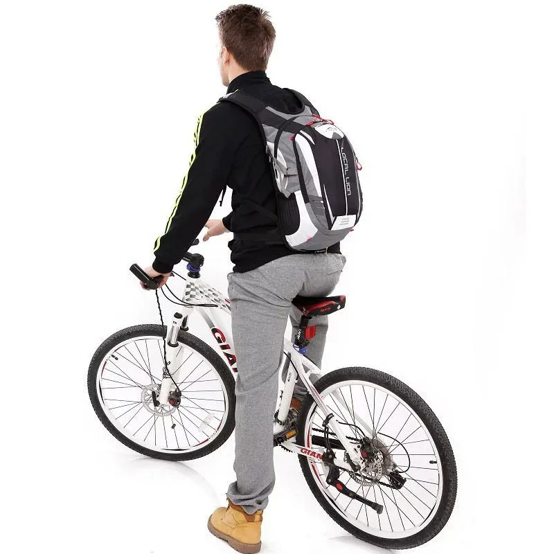 AoLuHeng 18L горный велосипед Rugzak Mannelijke Zwart Wit пэчворк Reflecterende Fietsen Rugzakken voor tienergy meisjes Rugzak