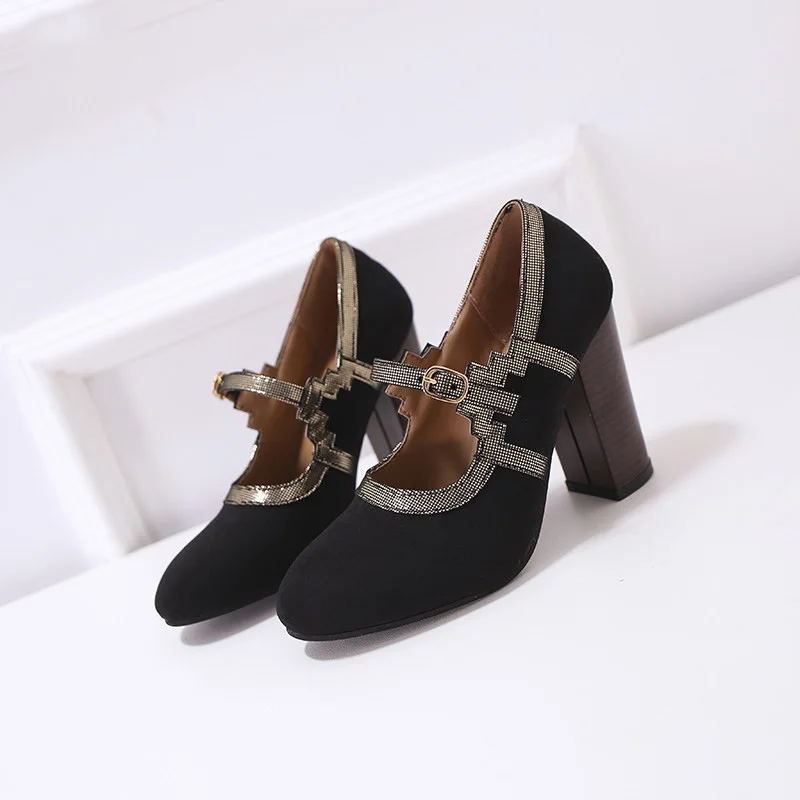 

DEQIN Womens Platform High Heel Pumps Shoes