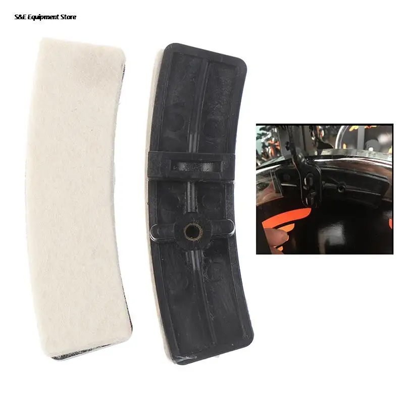 2Pcs Exercise Bike Brake Pads Hairy Pad Spinning Bikes Replacement Parts Fitness Bicycle Accessories exercise bike brake pads