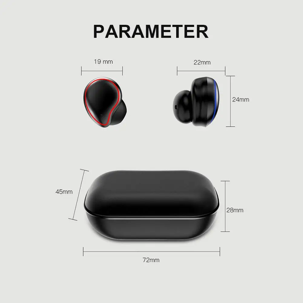 Новые SE-9 Bluetooth 5,0 беспроводные наушники Smart Touch водонепроницаемые TWS стерео наушники-вкладыши с глубоким басом Спортивная гарнитура