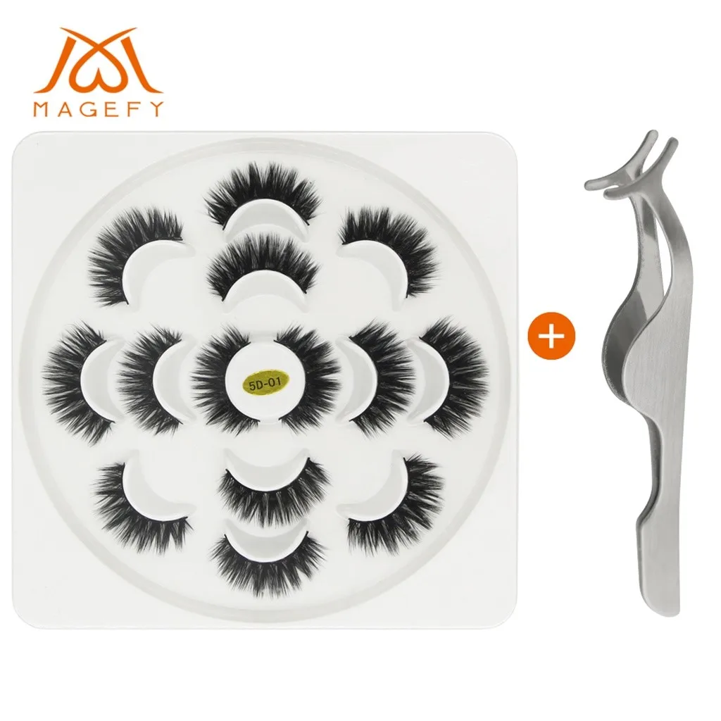 7 пар ресниц макияж maquiagem lashes maquillaje make up maquillage faux cils накладные ресницы для волос Z4