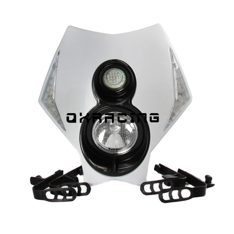 12V мотоциклов фара Fit РМЗ KX SX KLX WR мотокросс эндуро