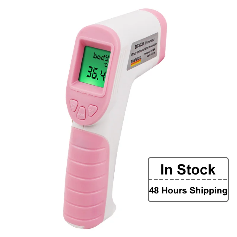 

Baby Forehead Infrared Thermometer FDA Non-contact Infrared Forehead Thermometer Fast Accurate Measurement Digital LCD