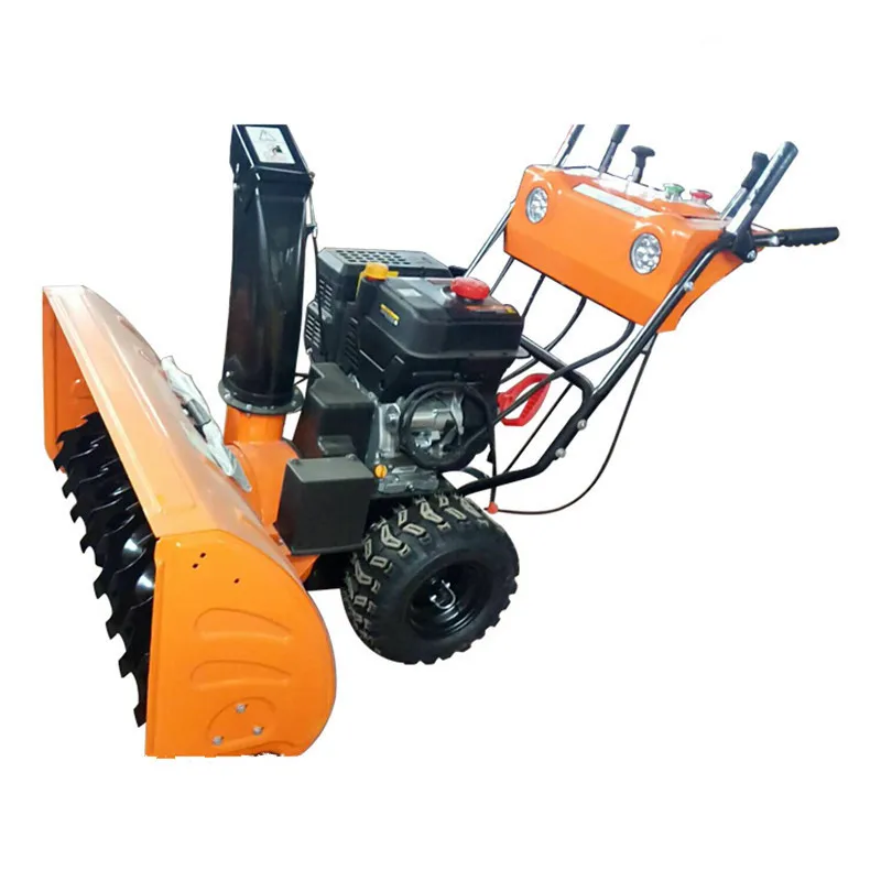 New Mini Snow Blower Thrower Sweeper Full Gear Three In One Removal Machine  Hand Push - AliExpress