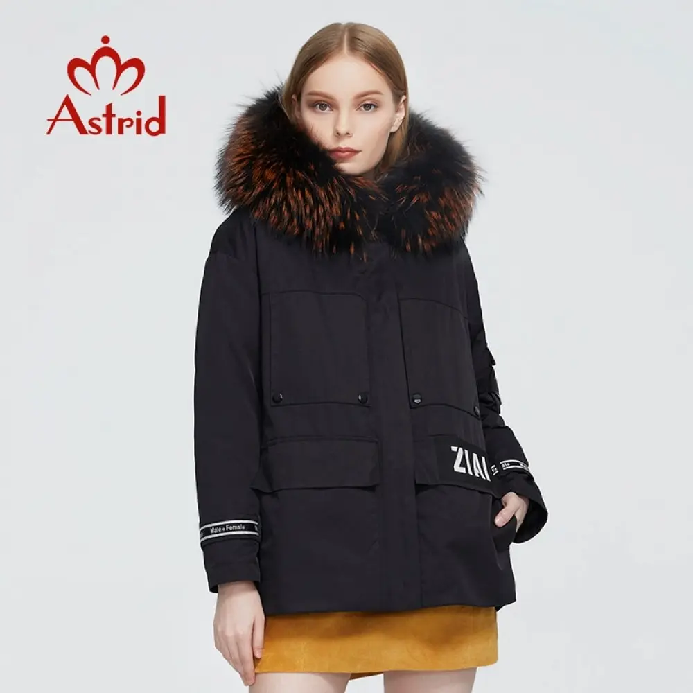 Astrid 2020 новое зимнее женское пальто женская теплая парка модная Толстая куртка с