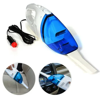 

12V Wet Dry Auto Mini Pet Hair Car Vacuum Cleaner Dust Collect High Powered Suction Interior Office Home ABS Portable Handheld