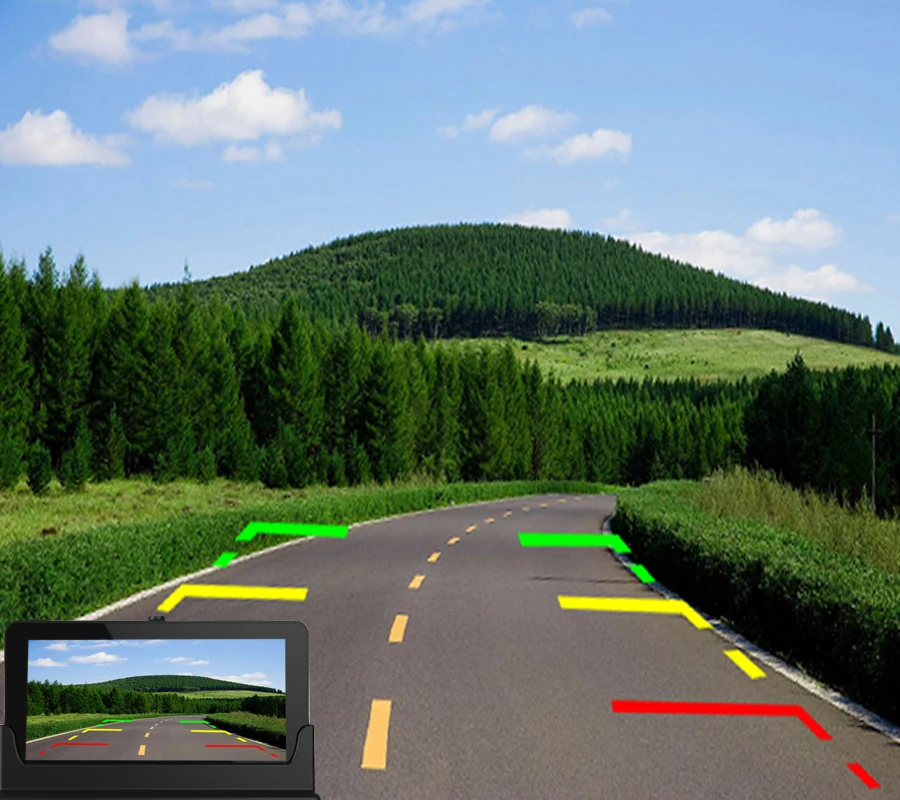 4G Автомобильная камера памяти GPS навигационная система DVR с ADAS авторегистрация Full HD 1080P видеорегистратор двойной объектив DVR камера s
