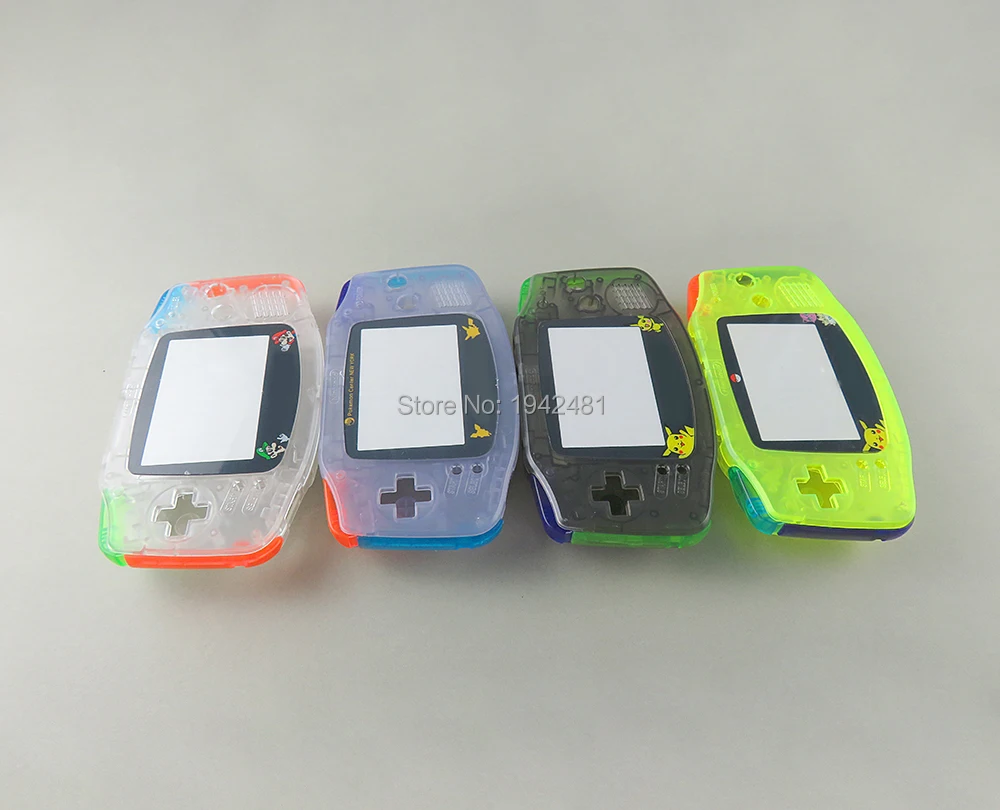 12 комплектов для игры мальчик Advance Игровая приставка GBA Dreamy Полный Корпус в сборе цвет оболочки для винтов GBA