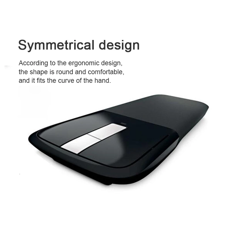 Беспроводная компьютерная мышь Bluetooth Arc Touch эргономичная оптическая 3D Mause 1200