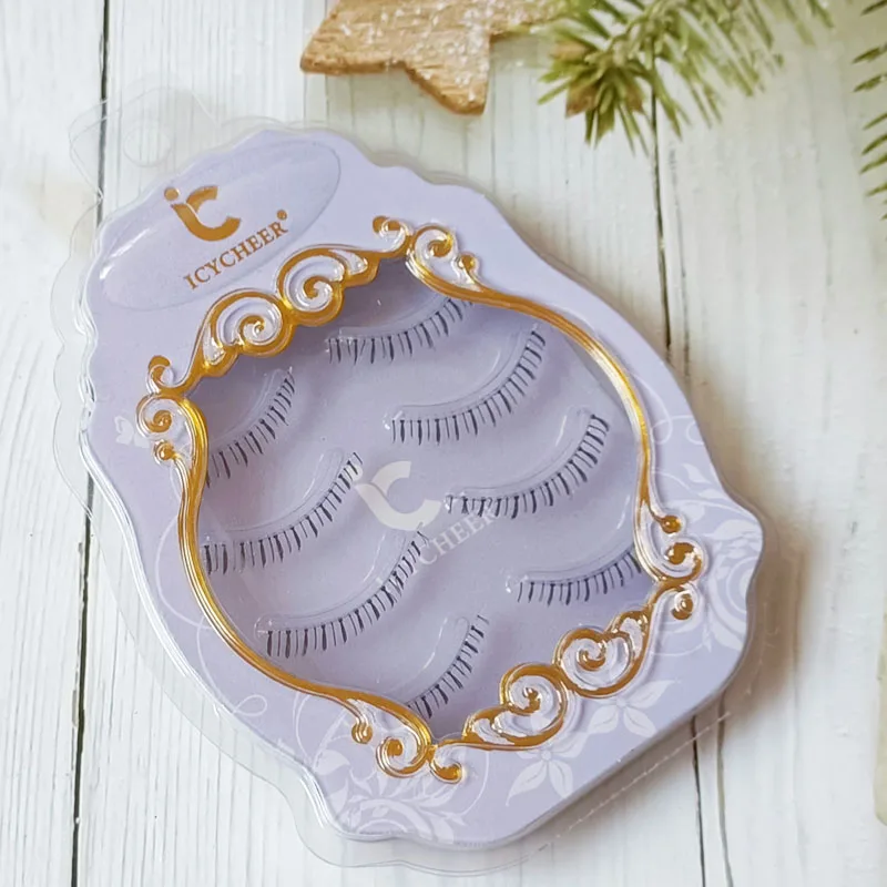 ICYCHEER 4 Pairs Natural Lower Lashes Bottom False Eyelashes Set Short Under Eyelash Extension Cosplay Clear Band Fluffy -Zentai shop online Hb58aebaf607d4361a31de531c11cd565C.jpg