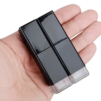 

5 Pieces 8ML Empty Lip Gloss Tubes Refillable Lip Balm Bottles Vials Containers With Brush Tip Applicator Wand For DIY Lip Glaze