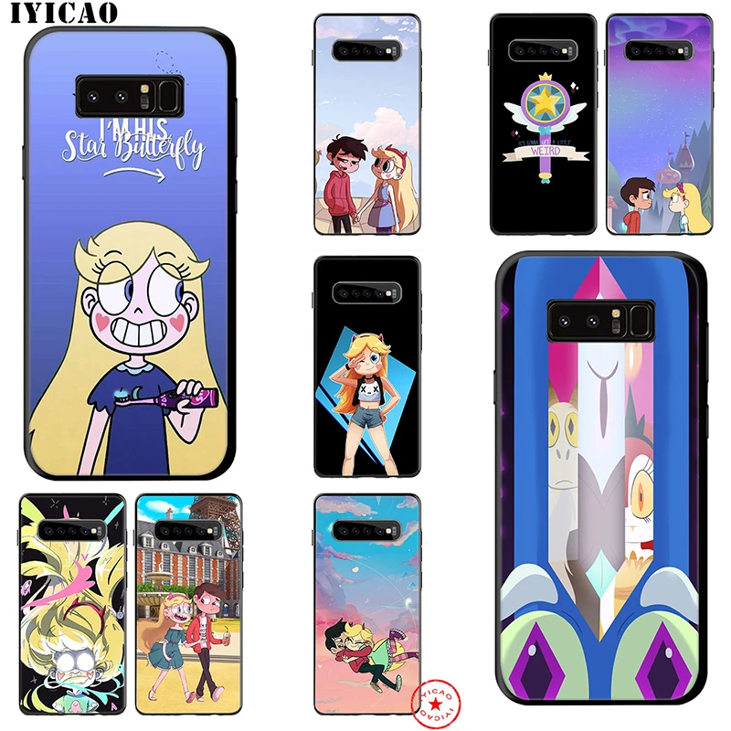 IYICAO Star vs. the Force of Evil мягкий чехол для samsung Galaxy S10e S10 S9 S8 Note 8 9 10 Plus S6 S7 Edge TPU |