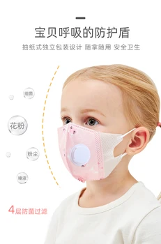 

5Pcs Disposable Masks Dustproof Breathable 5 Layers Three-dimensional Thicken Melt-blown Cloth Face Mask Anti-fog Dustproof
