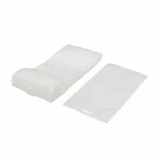 45 шт. 10x18 см белый плоский открытый Топ Антистатический мешок для электроники