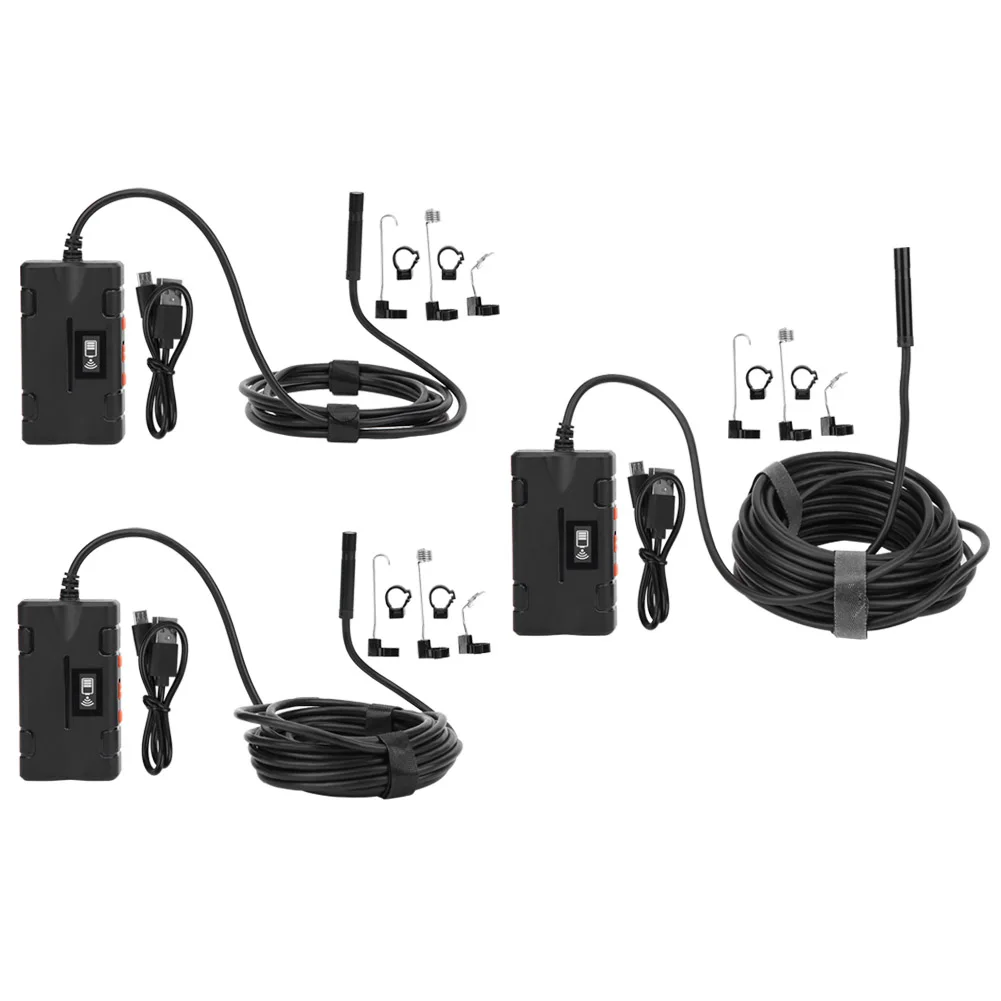 F270 8 мм объектив 8LED Портативный Wifi эндоскоп 2.0MP 1080P бороскоп промышленные