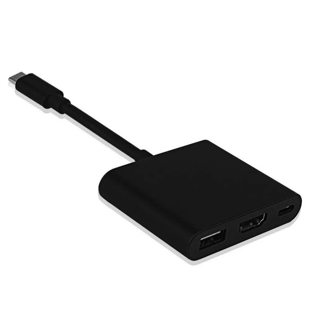 Конвертер USB 3,1 type-C к USB 3,0/HDMI/type C Женский адаптер зарядного устройства для Apple MacBook и Google Chromebook pixel