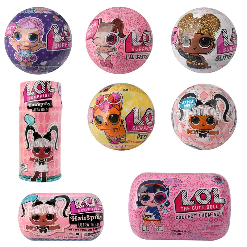 LOL SURPIRSE-muñecas originales de la 5. ª generación para niñas, muñecos mágicos DIY de lols aleatorios, modelo de figura de acción, juguete para regalo