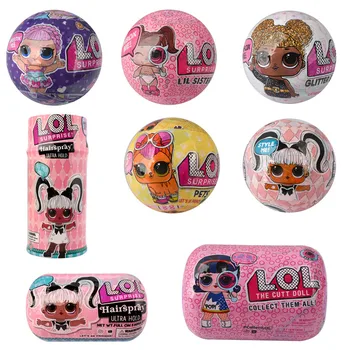 

Original LOL SURPIRSE lol pets Dolls 5th Generation HAIR GOALS Magic DIY Random lols dolls Action Figure model Girl's toy gift