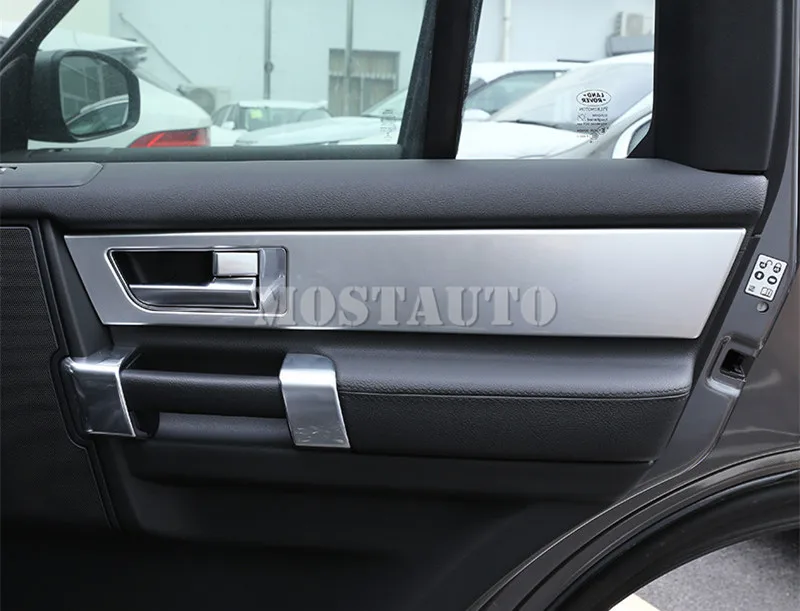 Для Land Rover Discovery 4 LR4 черная панель двери автомобиля литье крышки 2010 2016 шт.