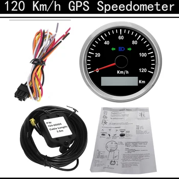 

120 Km/h Digital Yacht GPS Speedometer IP67 Waterproof Car Speed Gauges Meter With Backlight Fit for Truck Boat Vessel Marine