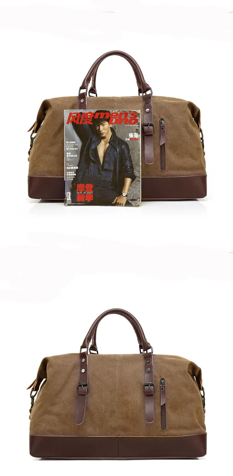 AUGUR Men Handbag Large Capacity Travel Bag Designer Shoulder Messenger Luggage Bags High Quality Casual Crossbody Travel Bags