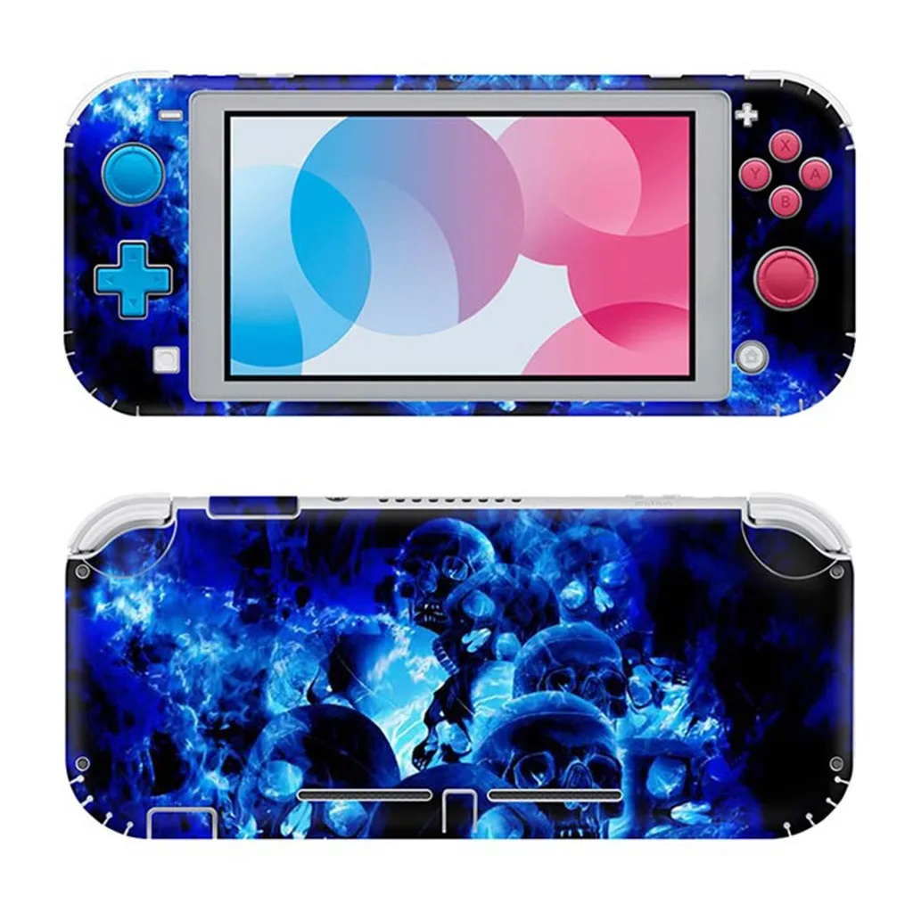 D Защитная кожа Наклейка Обложка для NS Switch Lite консоль контроллер кожи набор - Цвет: D