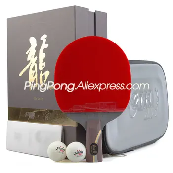 

DHS Hurricane Ma Long Set Arylate Carbon ALC Table Tennis Racket Skyline 3 + Tinarc Rubber + Bag Case Ping Pong Bat
