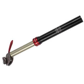 

Lifting Seatpost Bicycle Saddle Black Aluminum Alloy Parts KS Mountain Bike