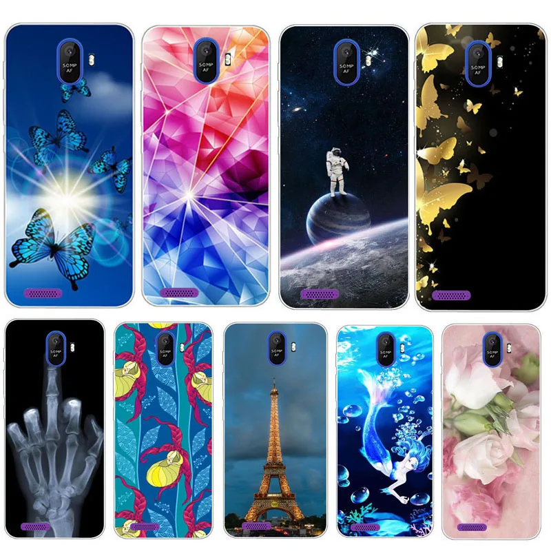 Чехол с цветами для Huawei Honor50 Pro прозрачный мягкий чехол из ТПУ задняя крышка Honor
