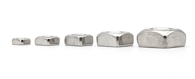 Aqxypas 10/50 Pz Dadi Quadrati In Acciaio Inossidabile A2-70 Din557 M3 M4 M5 M6 M8 M10 M12(10 Pcs,M3 - Foto 11